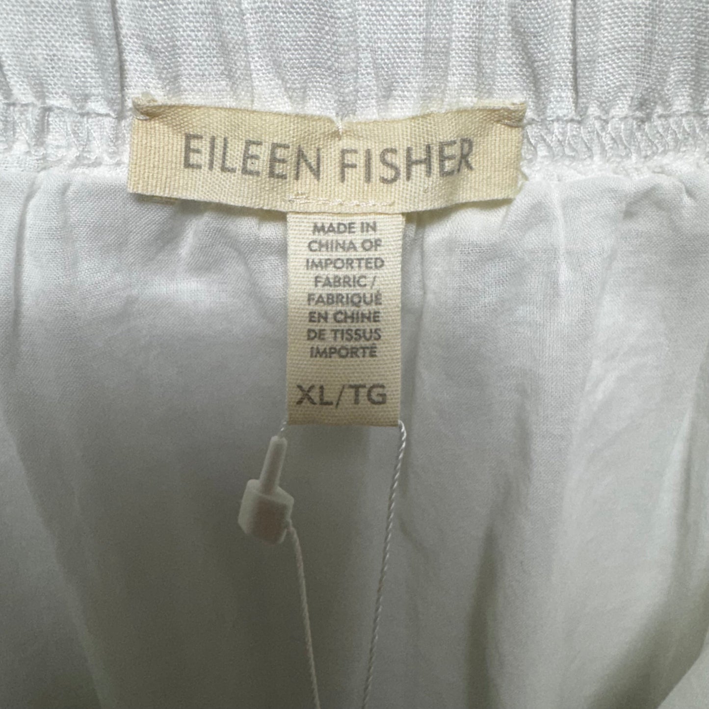 Skirt Midi By Eileen Fisher In Cream, Size: Xl