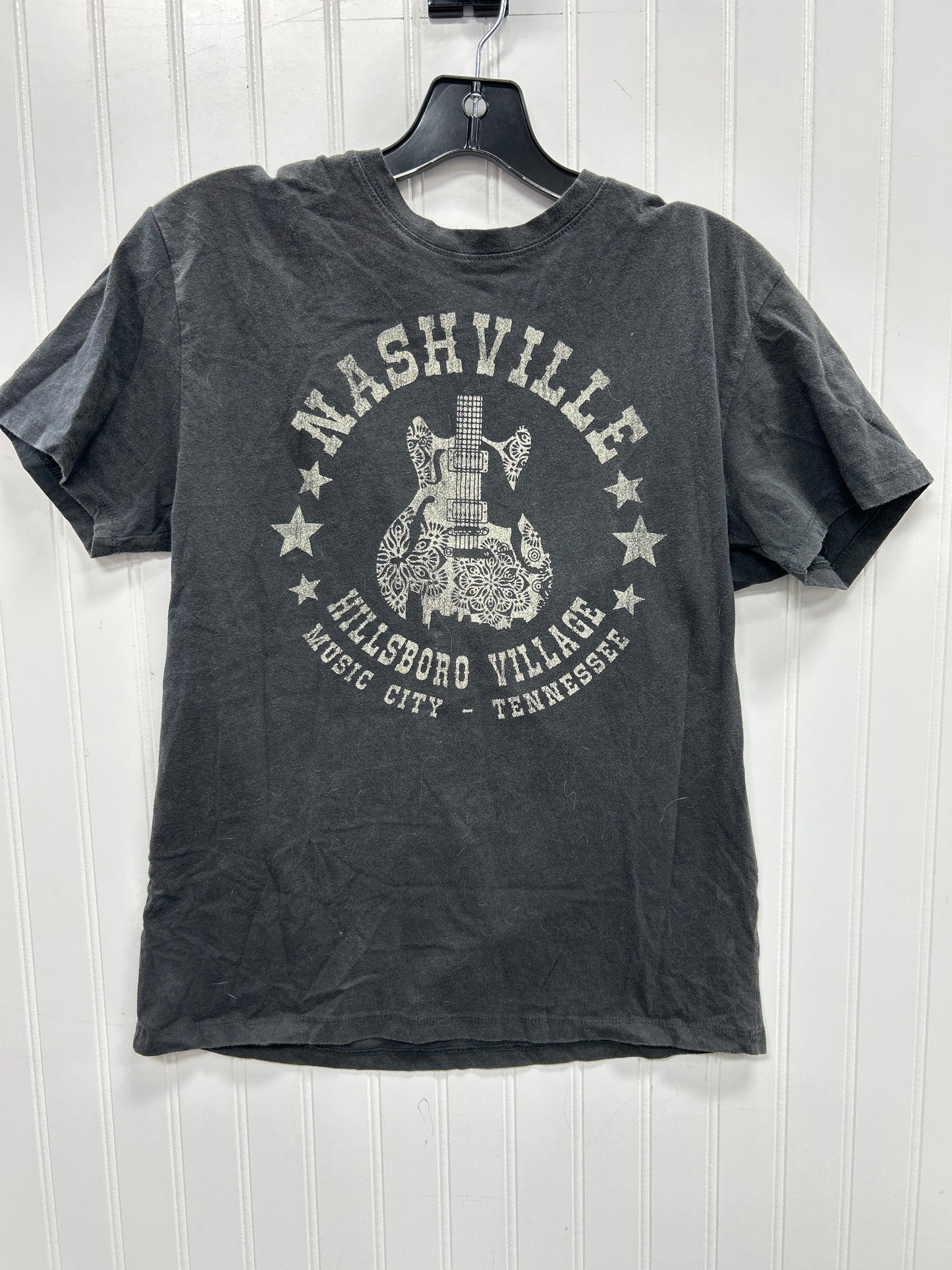 Top Ss By Clothes Mentor In Grey, Size:S