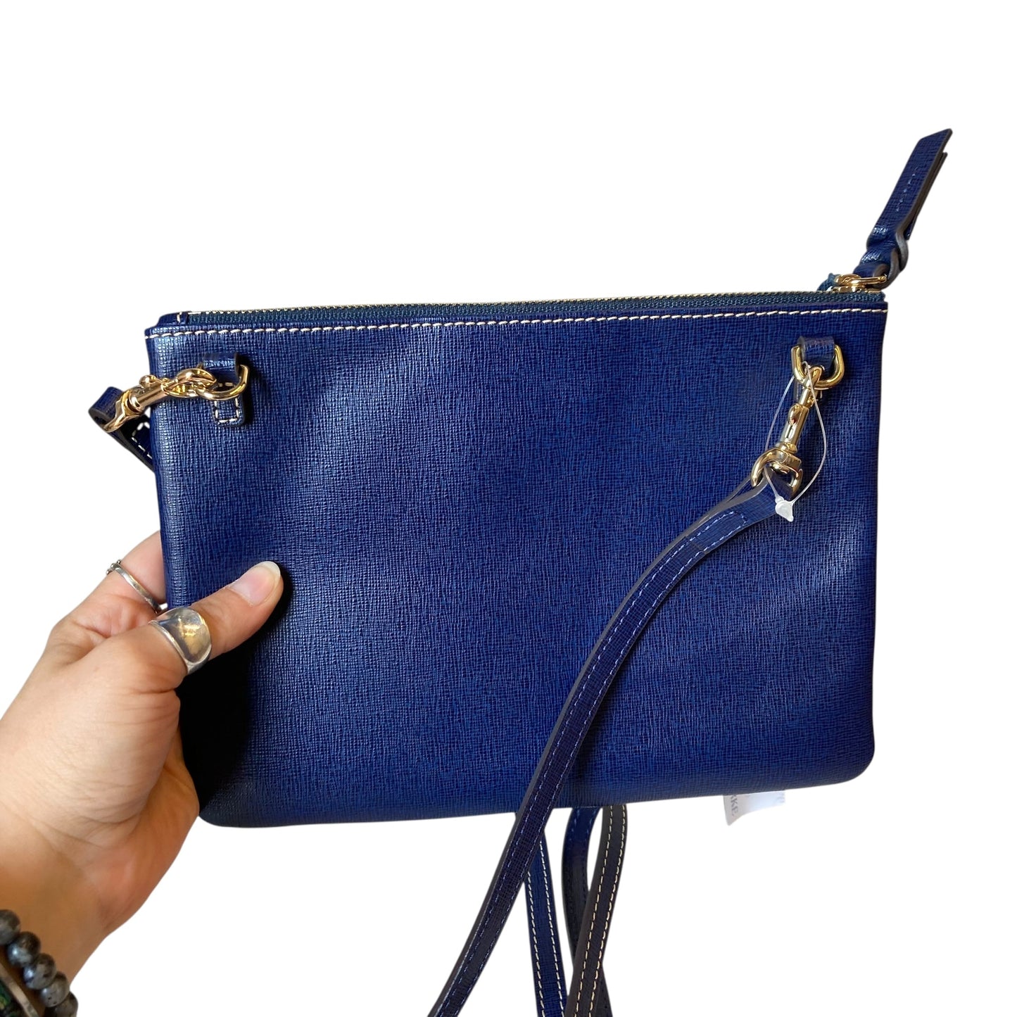 Crossbody Designer By Dooney And Bourke In Navy, Size:Small