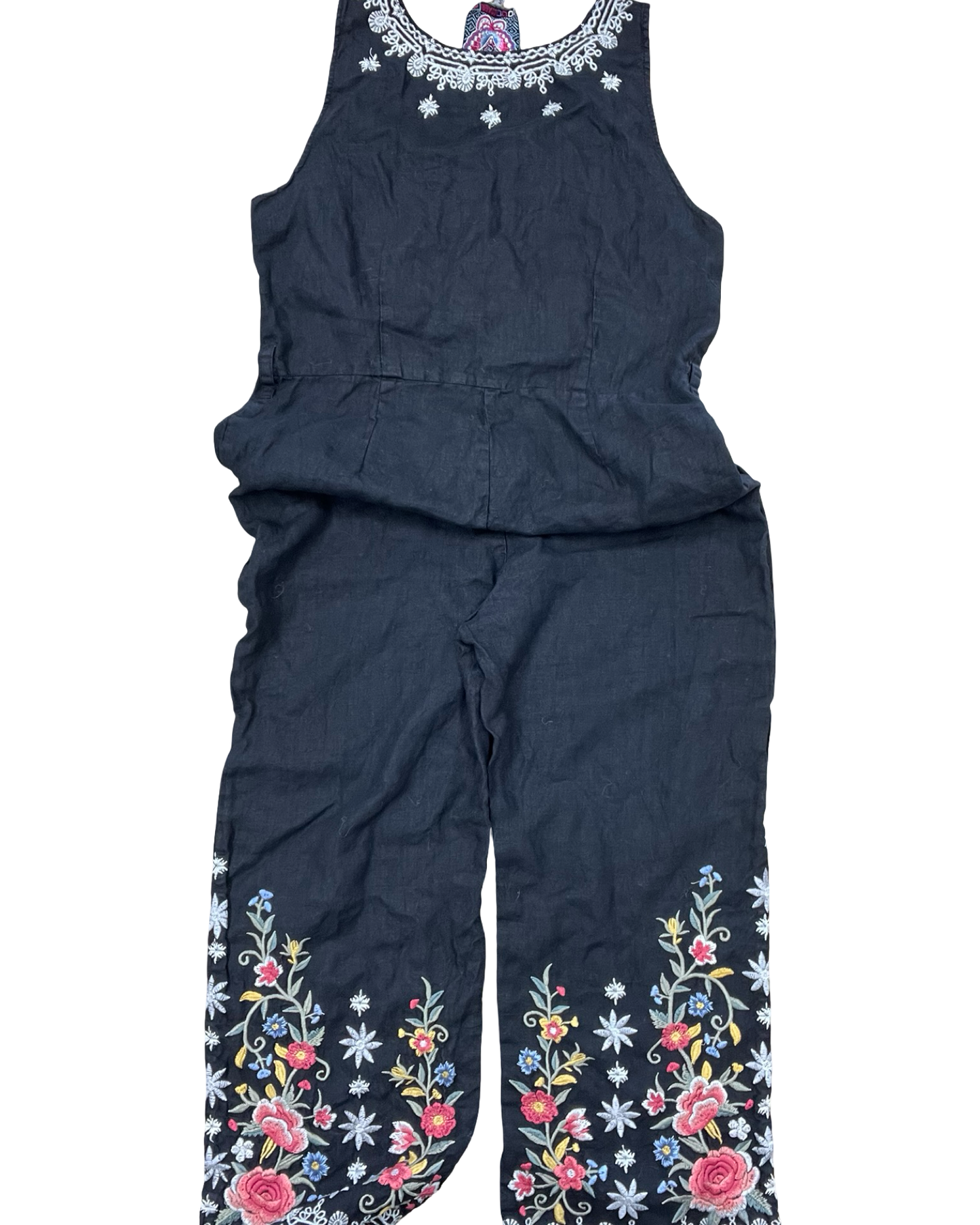Jumpsuit By Johnny Was In Black, Size:S
