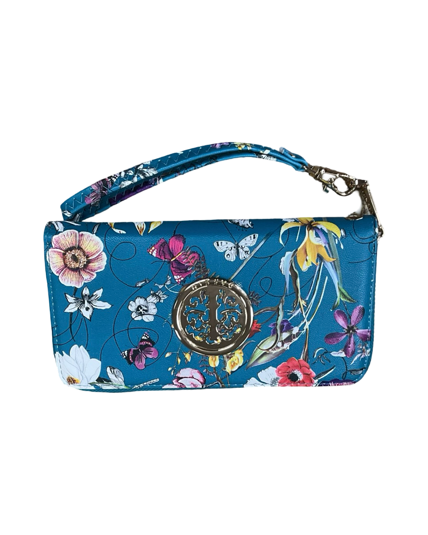 Handbag By Clothes Mentor In Teal, Size:Large