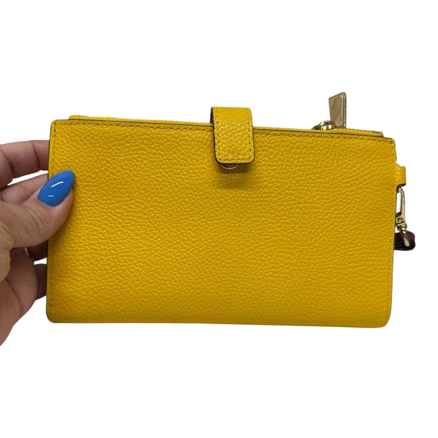 Wristlet Designer By Michael Kors In Yellow, Size:Medium