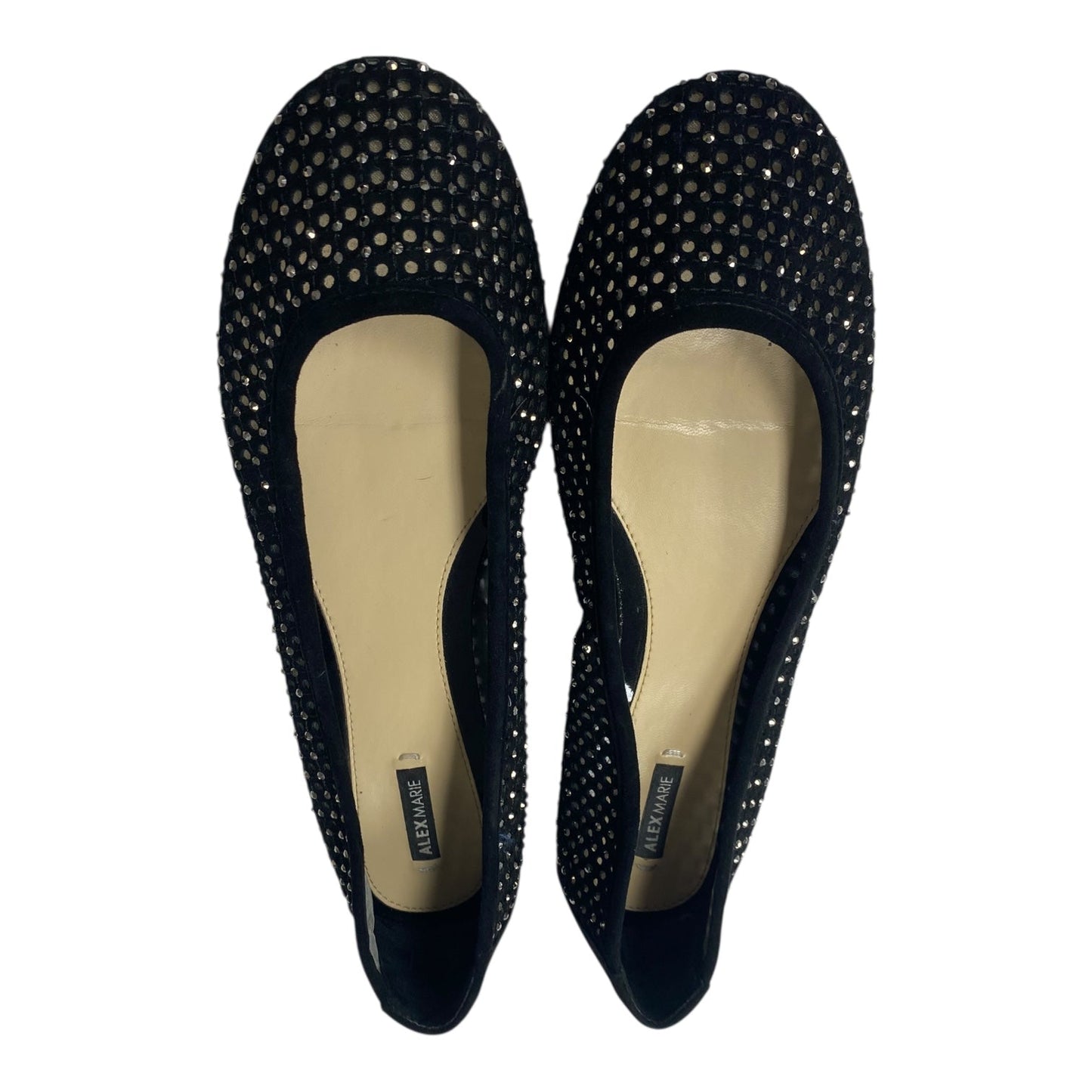 Shoes Flats By Alex Marie In Black, Size:9.5