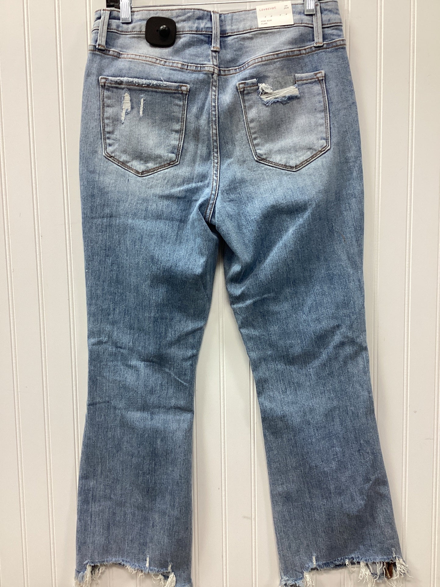 Jeans Straight By Vervet In Blue Denim, Size:6