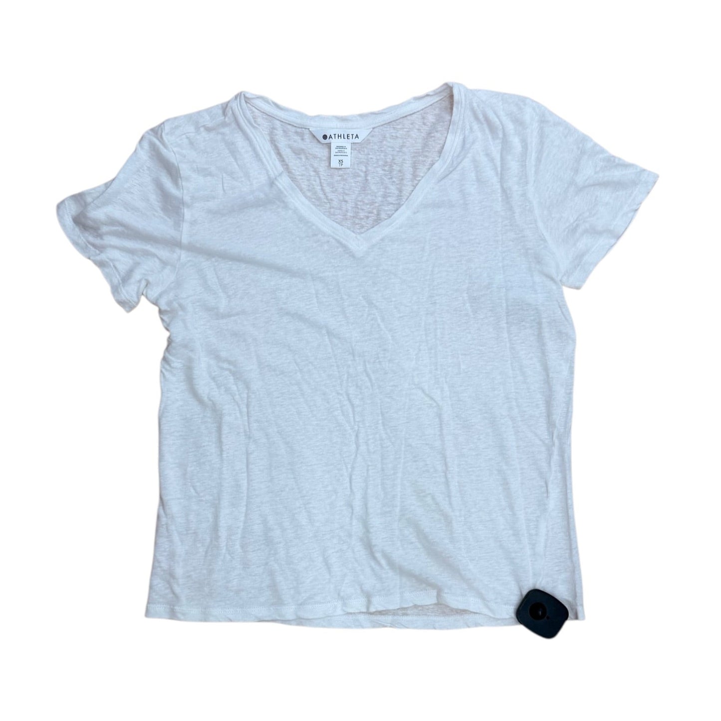 Top Ss By Athleta In White, Size:Xs