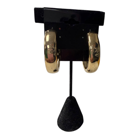 Earrings Hoop  In Gold
