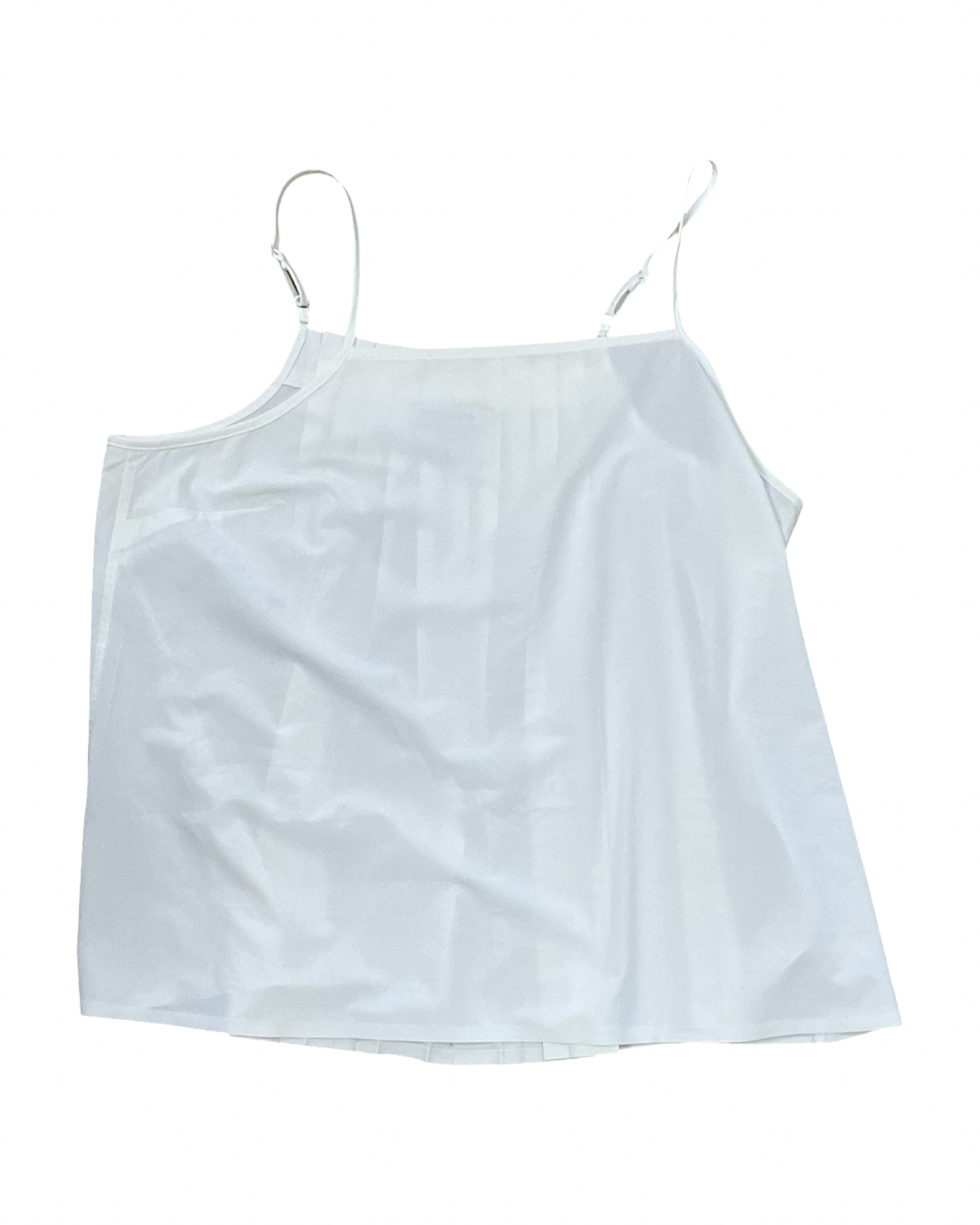 Top Sleeveless By Athleta In White, Size:L