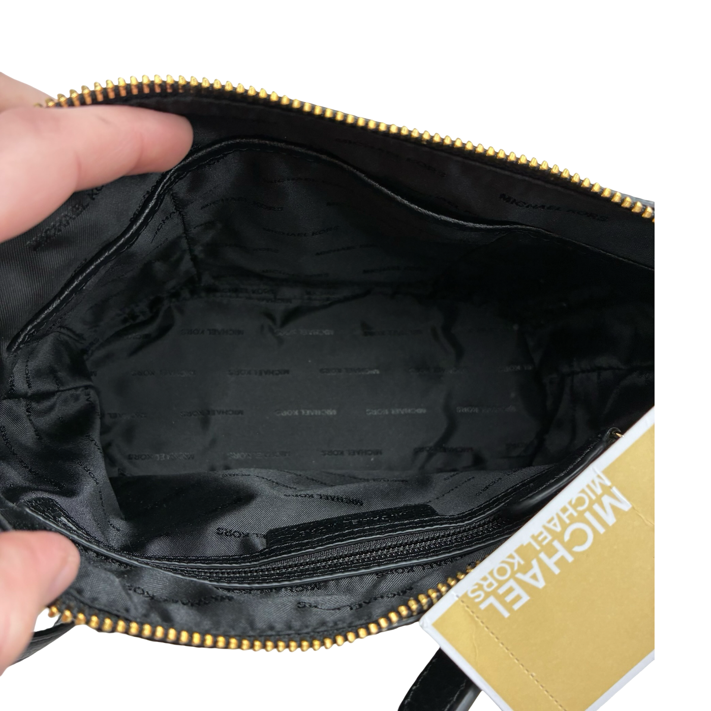 Crossbody Designer By Michael Kors In Black, Size:Small