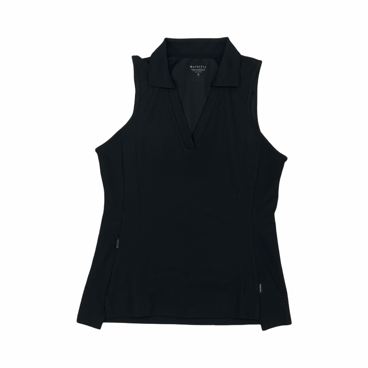 Athletic Tank Top By Athleta In Black, Size:Xs