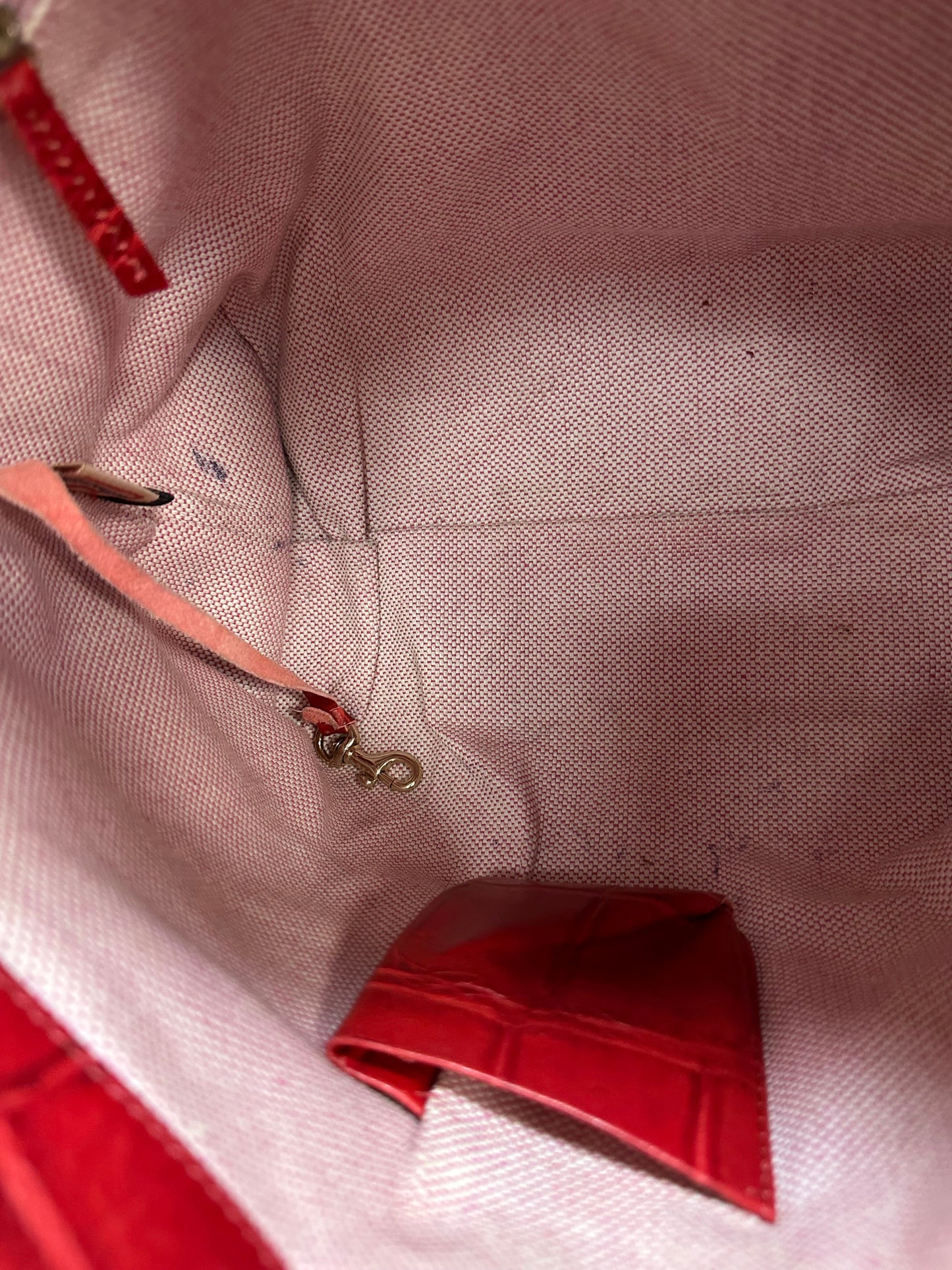 Handbag Designer By Dooney And Bourke In Red, Size:Medium