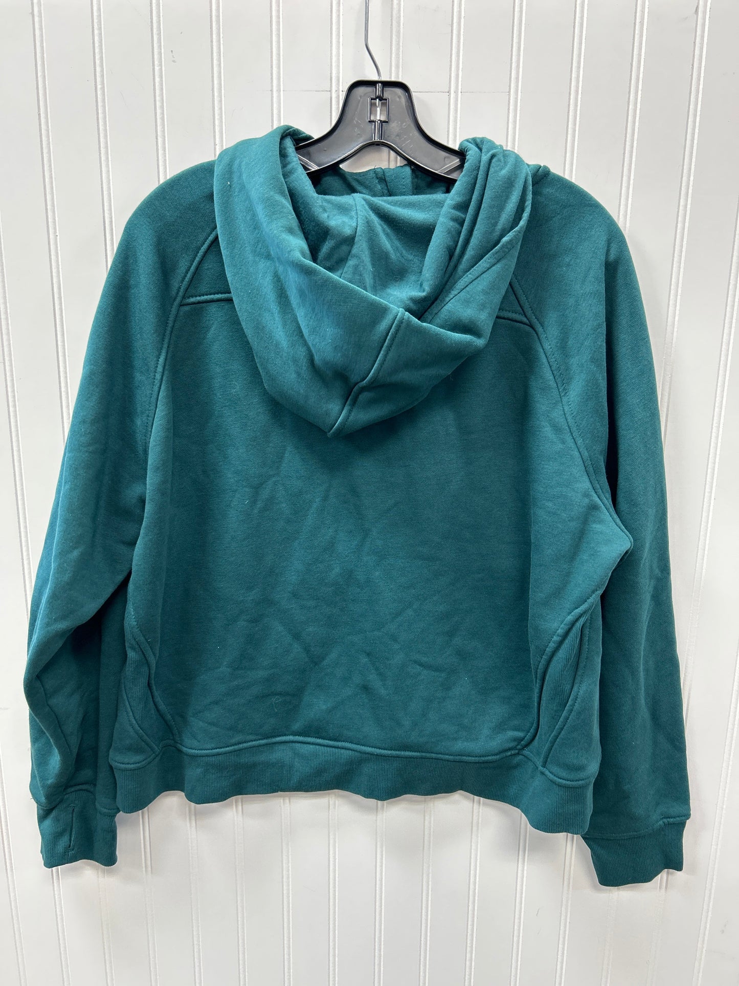 Sweatshirt Hoodie By Danskin In Green, Size:Xl