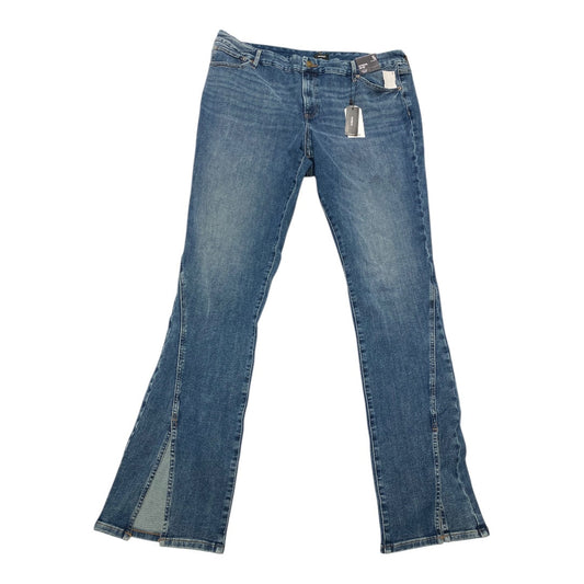 Jeans Straight By Express In Blue, Size:Xl