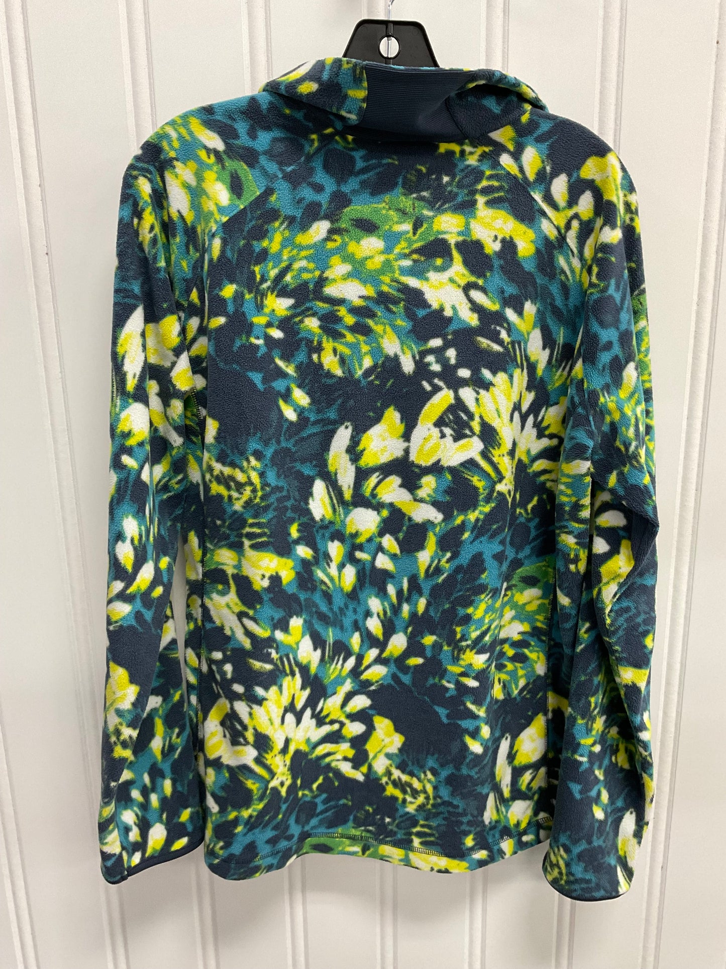 Athletic Fleece By Columbia In Blue & Green, Size:Xxl