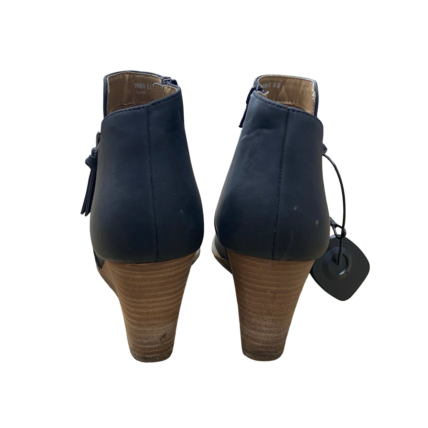 Boots Ankle Heels By Report In Black, Size:9.5