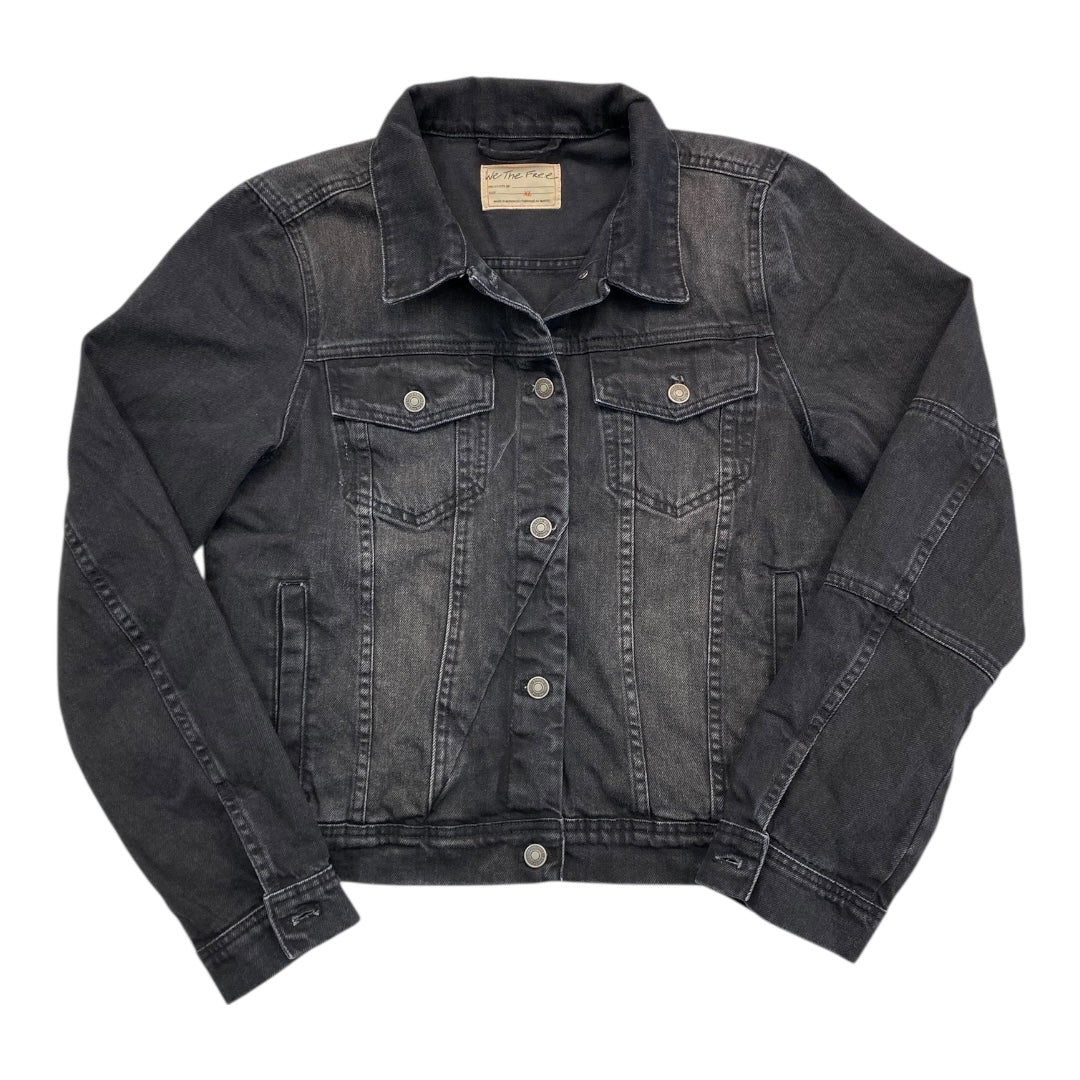 Jacket Denim By We The Free In Black Denim, Size:Xl