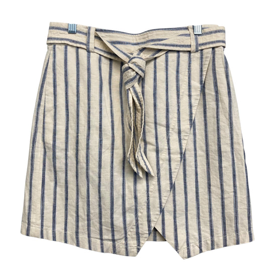 Skirt Mini & Short By Madewell In Striped Pattern, Size:2
