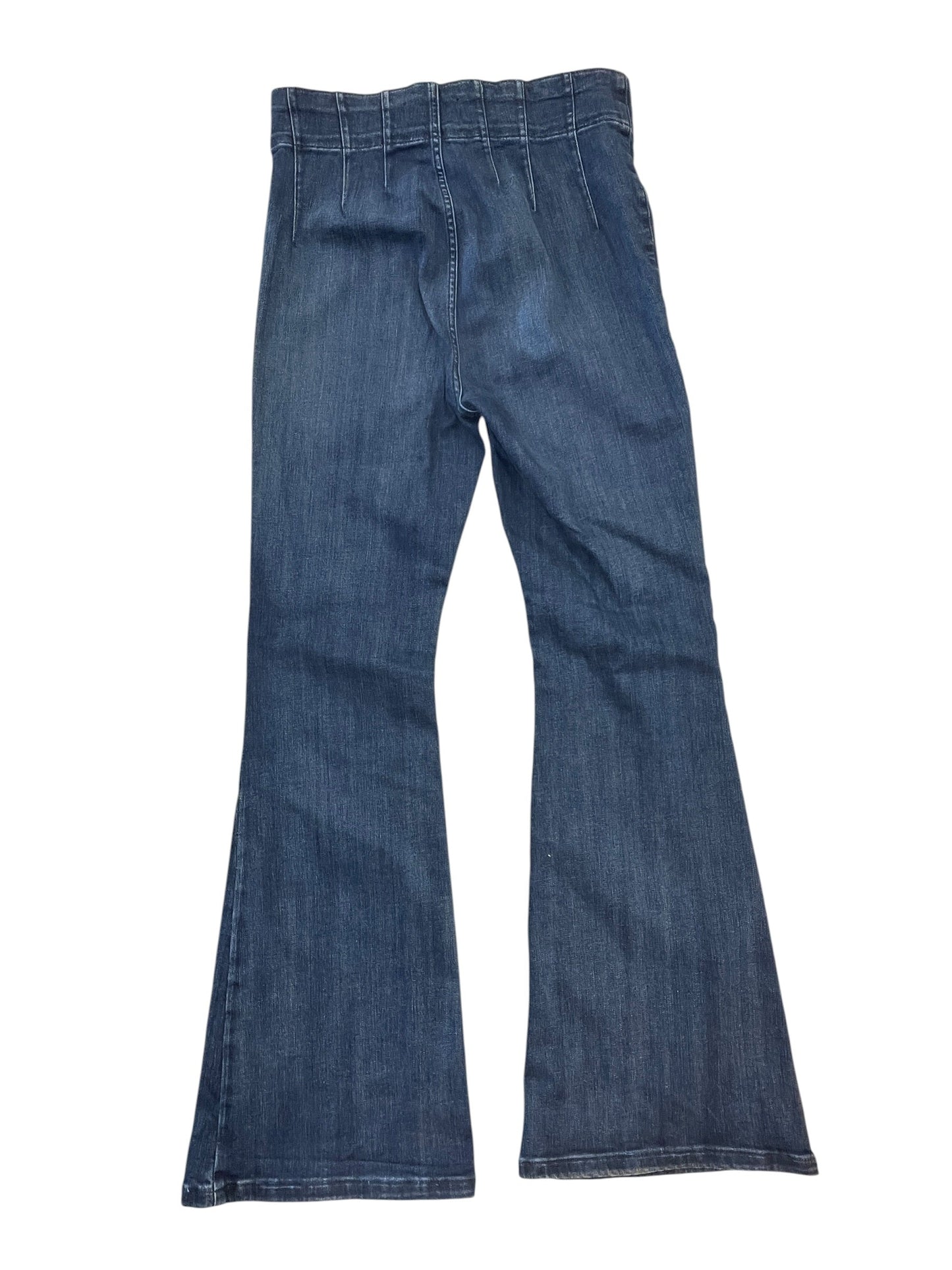 Jeans Flared By We The Free In Blue Denim, Size:12