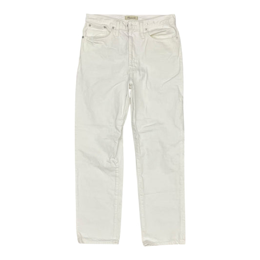 Jeans Straight By Madewell In White Denim, Size:4