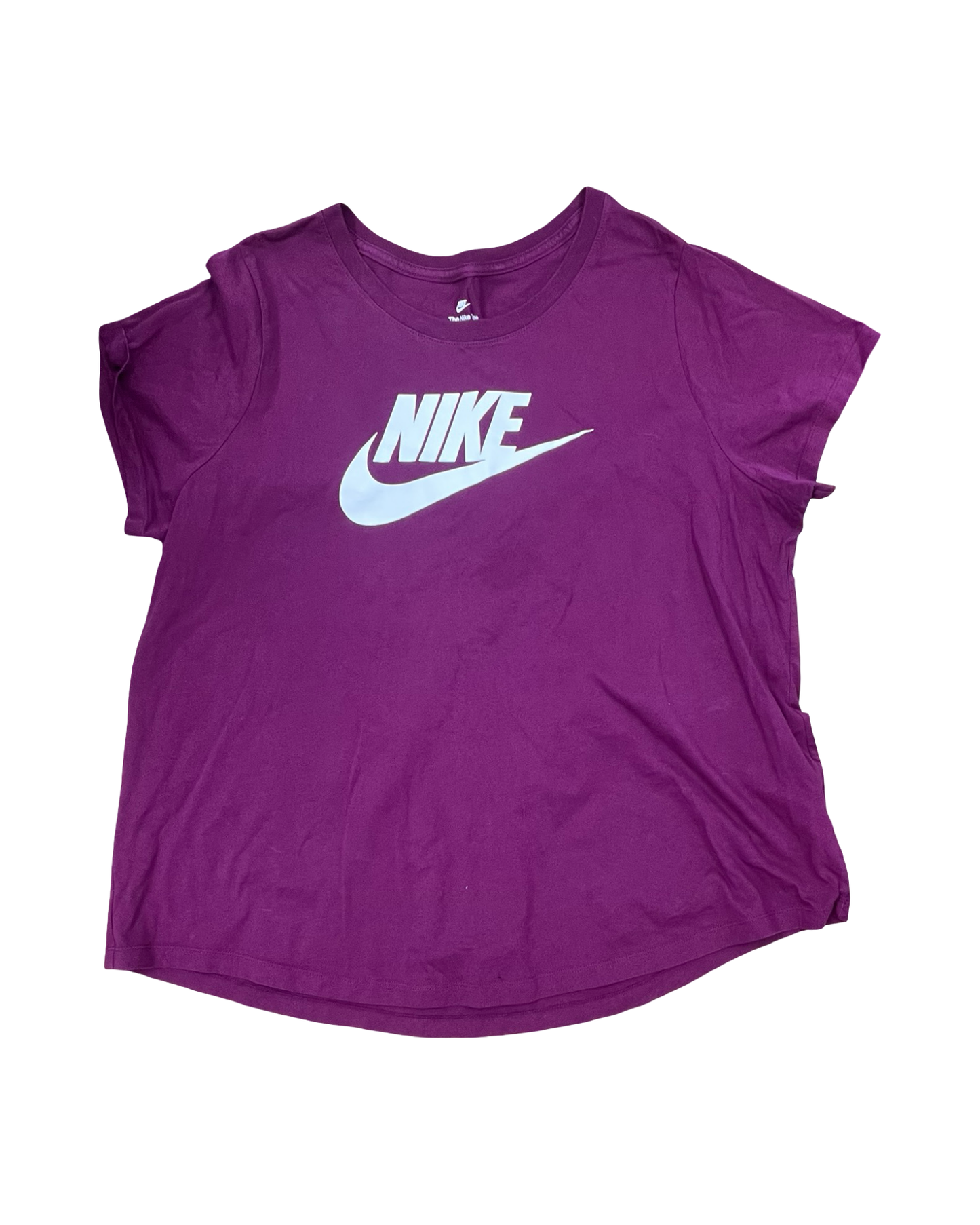 Top Ss By Nike In Purple, Size:2X