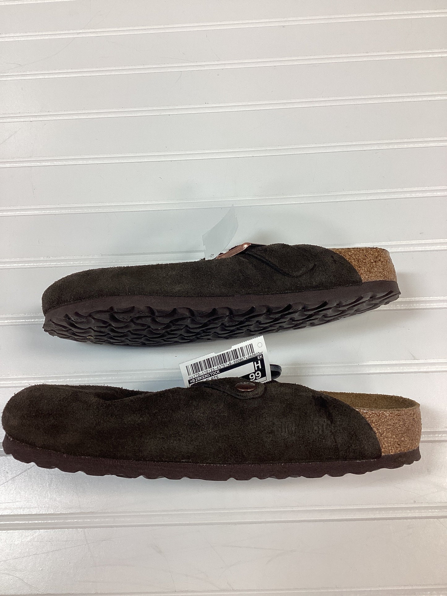 Shoes Flats By Birkenstock In Brown, Size:7