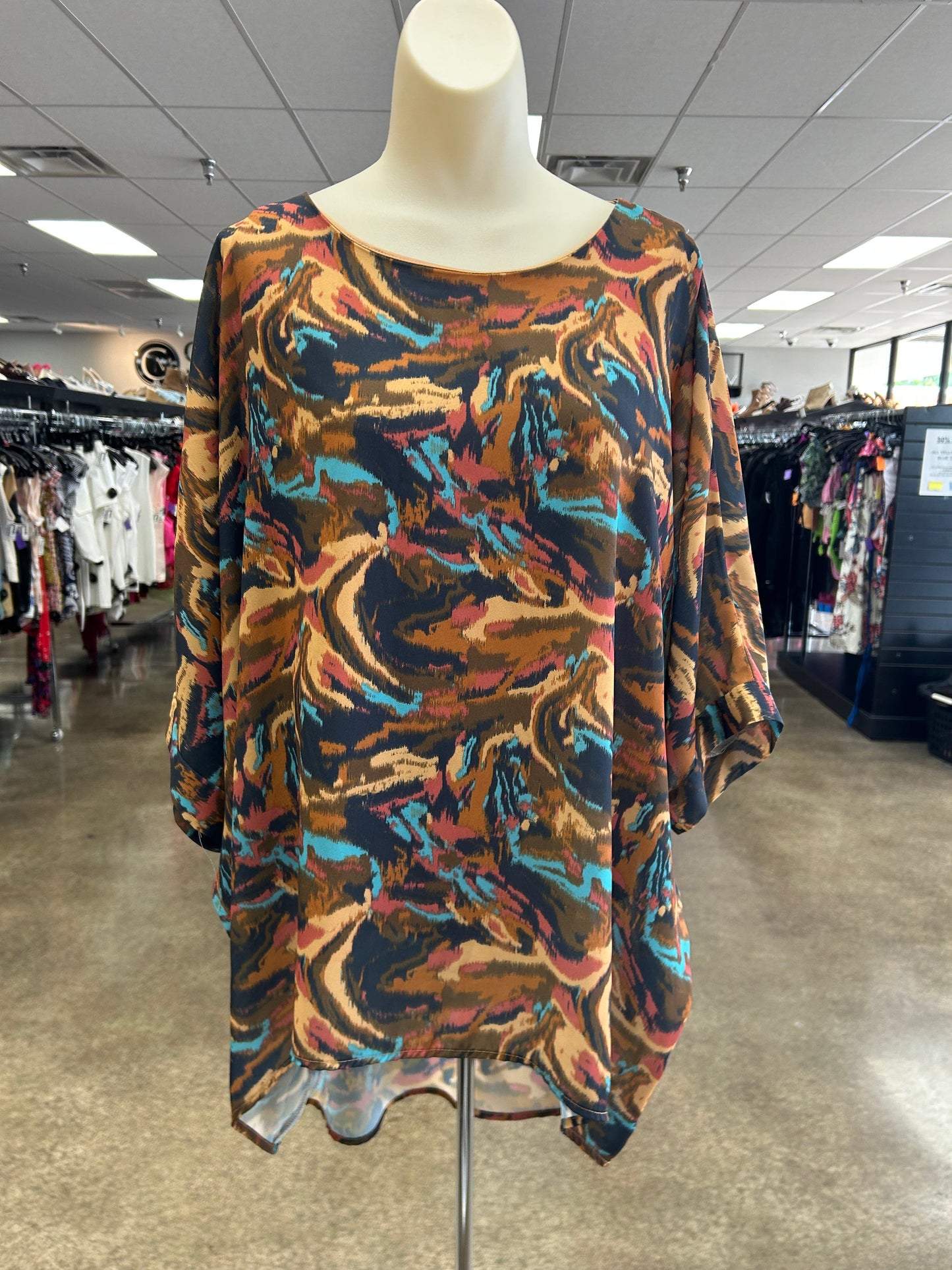 Top Ss By Clothes Mentor In Multi, Size:M