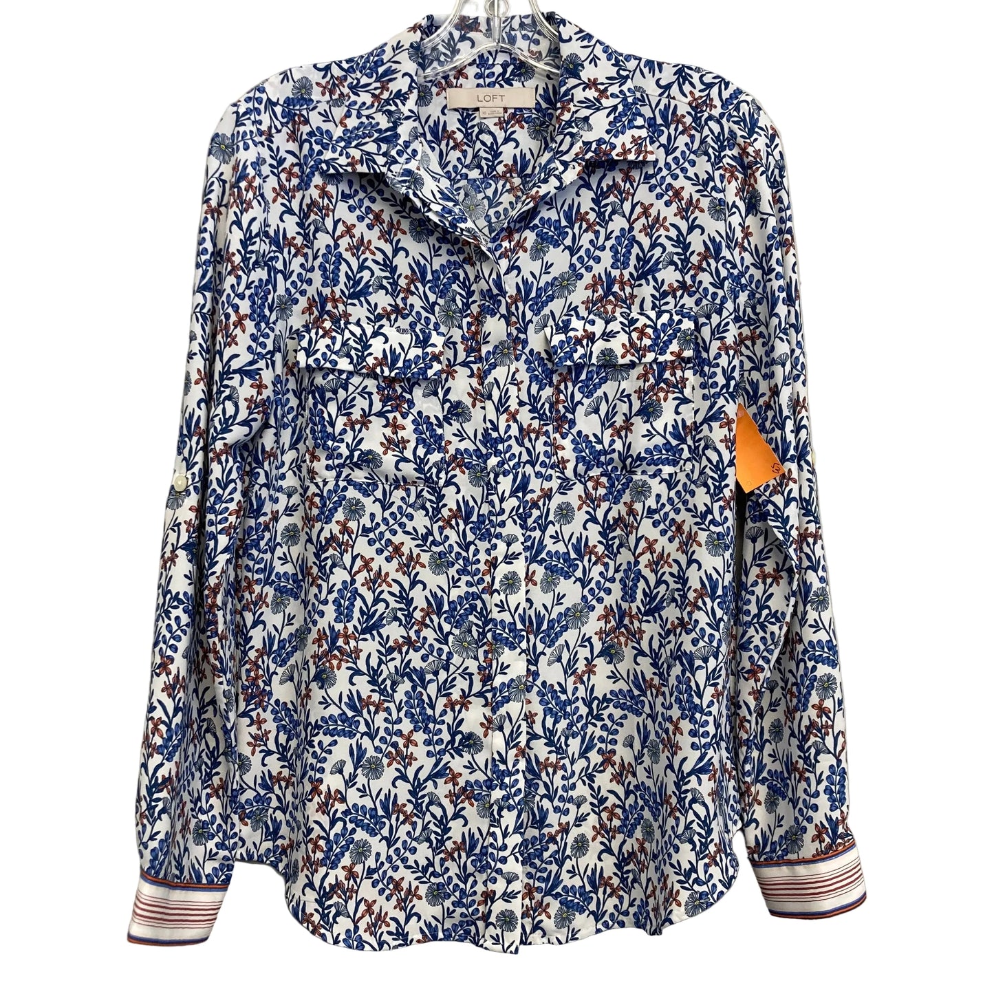 Top Ls By Loft In Floral Print, Size:Xs