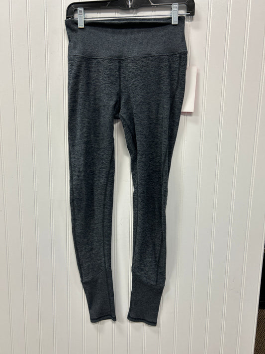 Athletic Leggings By Alo In Grey, Size:S