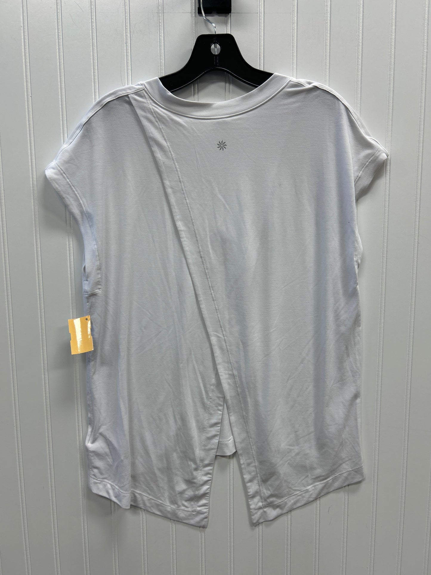 Athletic Top Ss By Athleta In White, Size:M