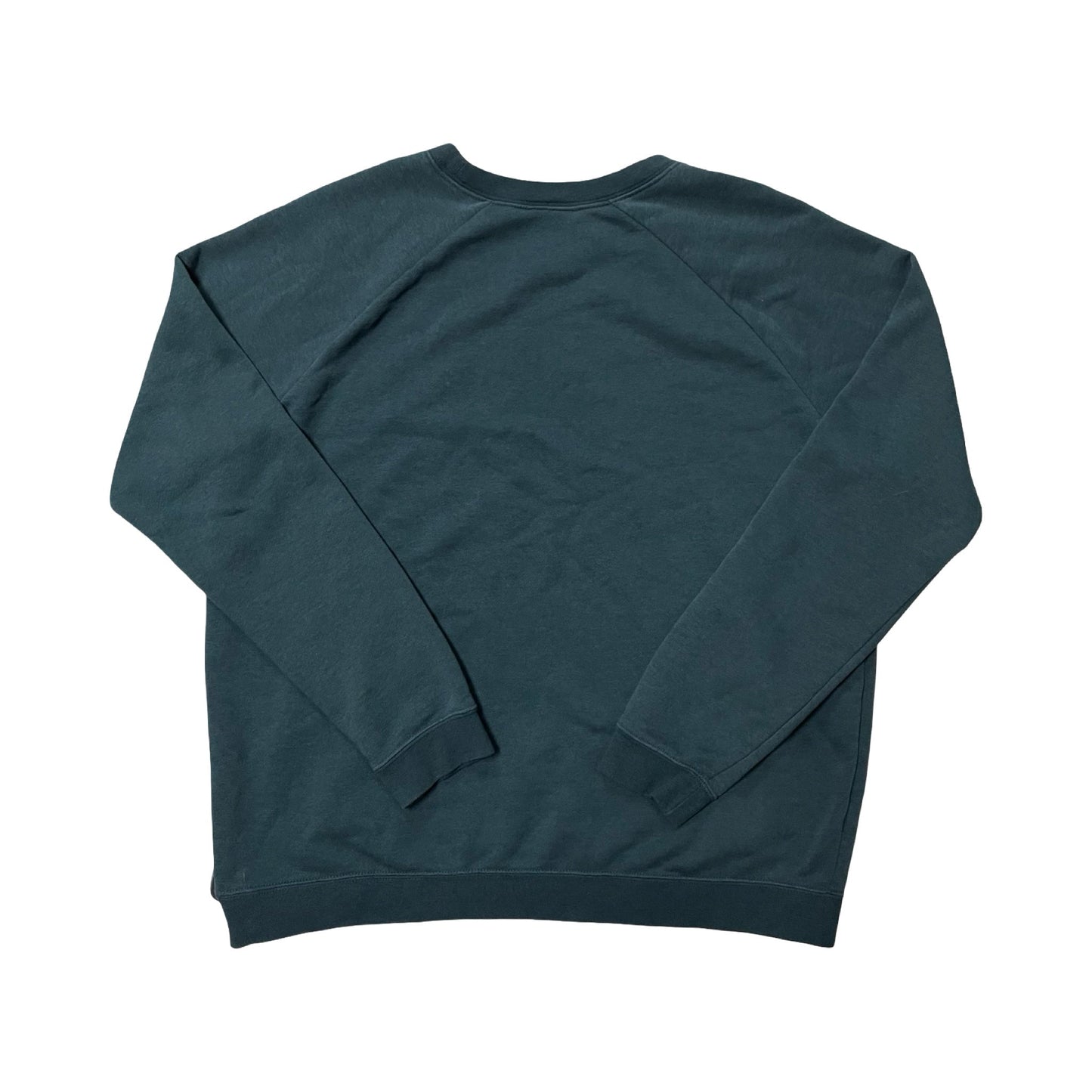 Athletic Sweatshirt Crewneck By Nike In Teal, Size:L