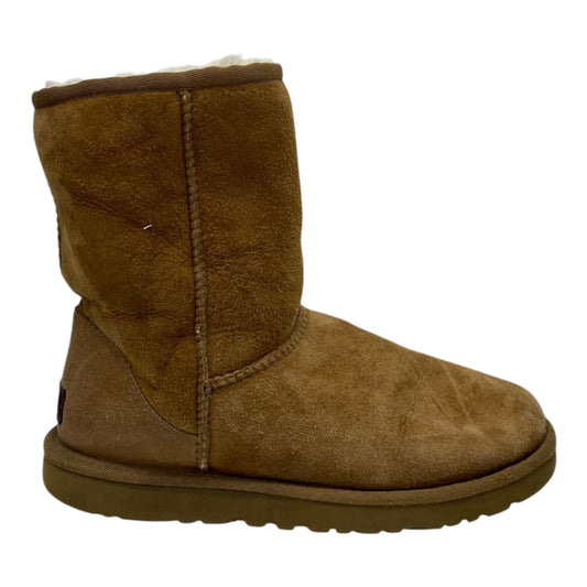 Boots Designer By Ugg In Brown, Size:7