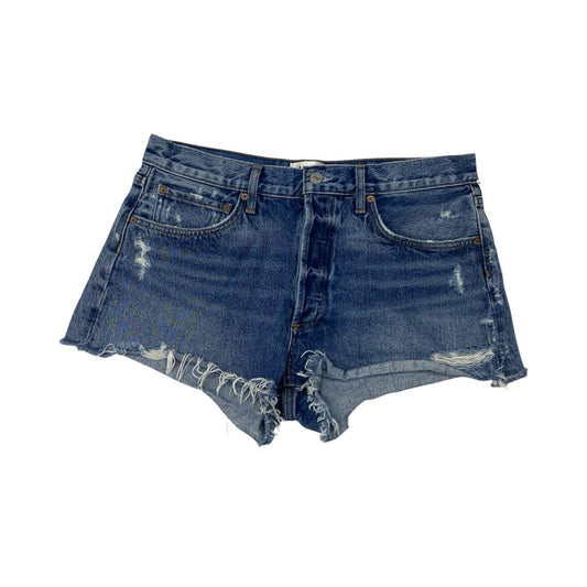 Shorts By Agolde In Blue Denim, Size:10