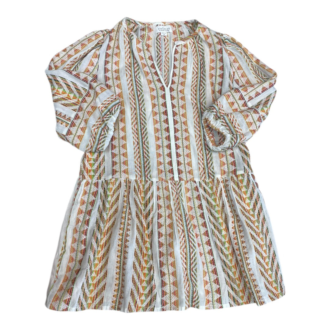 Dress Casual Short By Velvet In Multi, Size:S