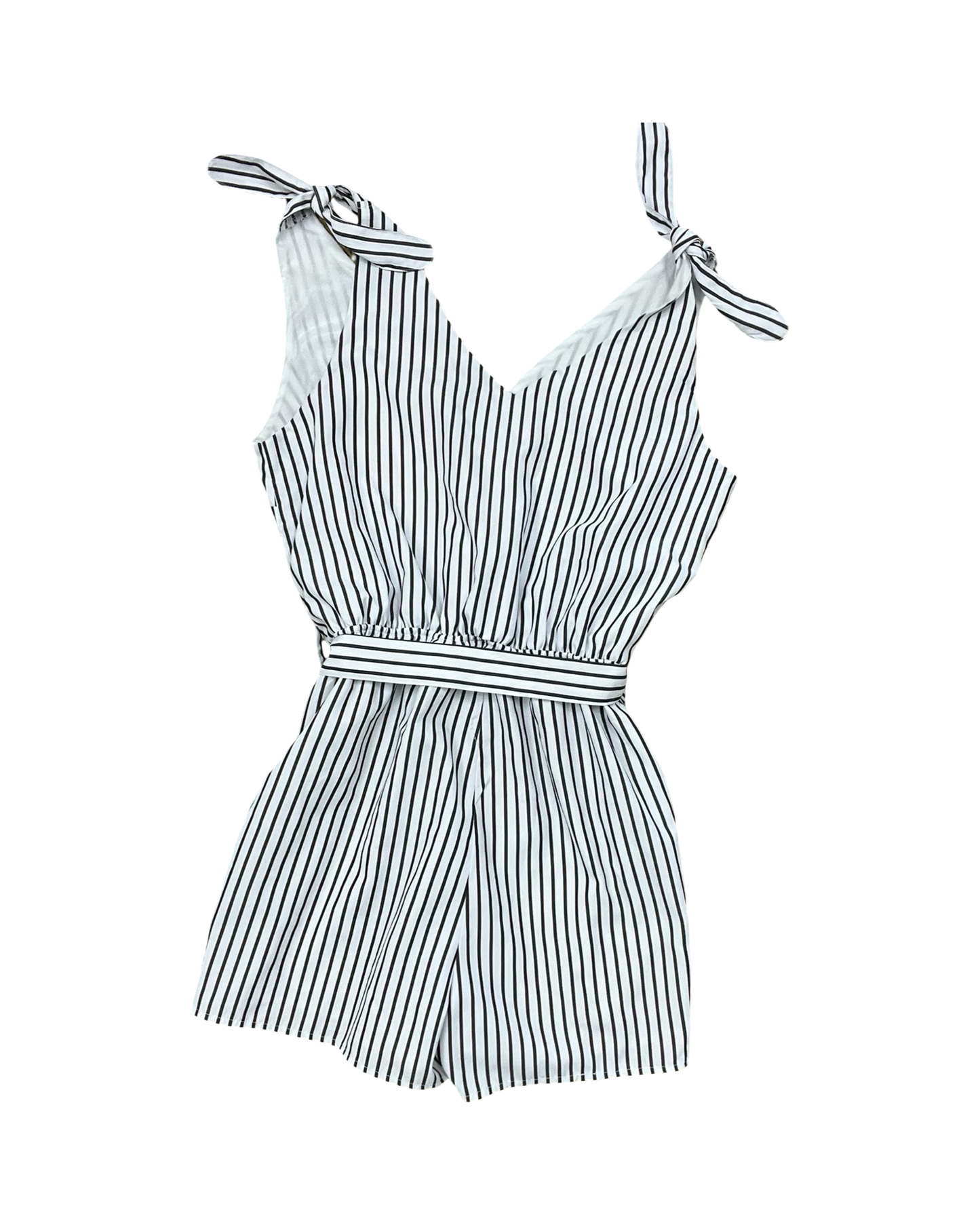Romper By Clothes Mentor In White, Size:L