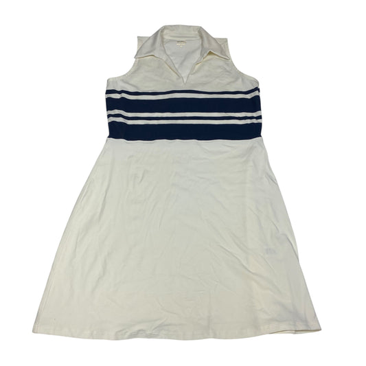 Dress Designer By Spartina In Blue & Cream, Size:M