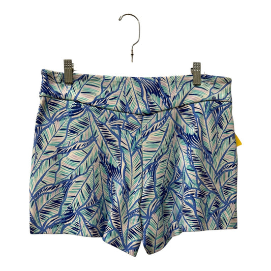 Shorts Designer By Lilly Pulitzer In Blue & Green, Size:4
