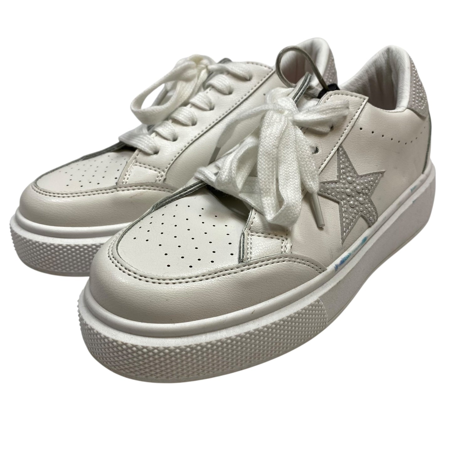 Shoes Sneakers By Vintage Havana In White, Size:8