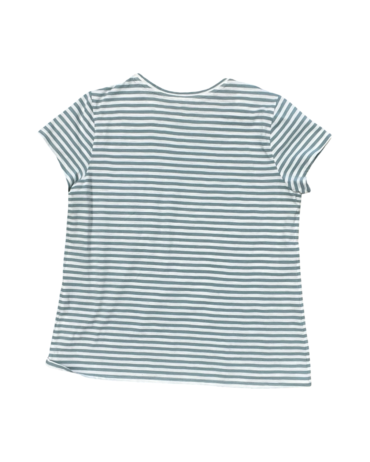 Top Ss By Garnet Hill In Green & White, Size:M