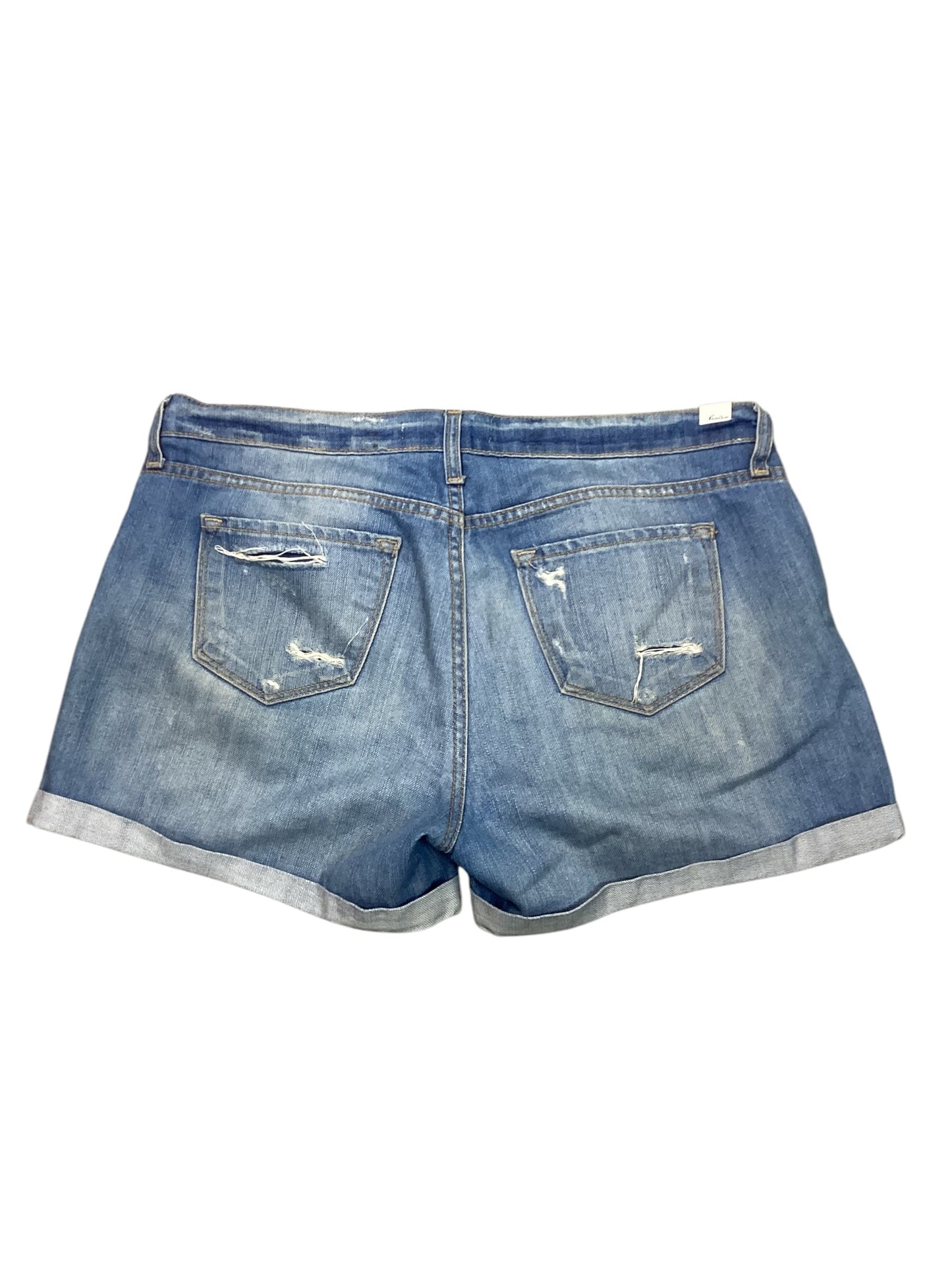 Shorts By Kancan In Blue Denim, Size:M