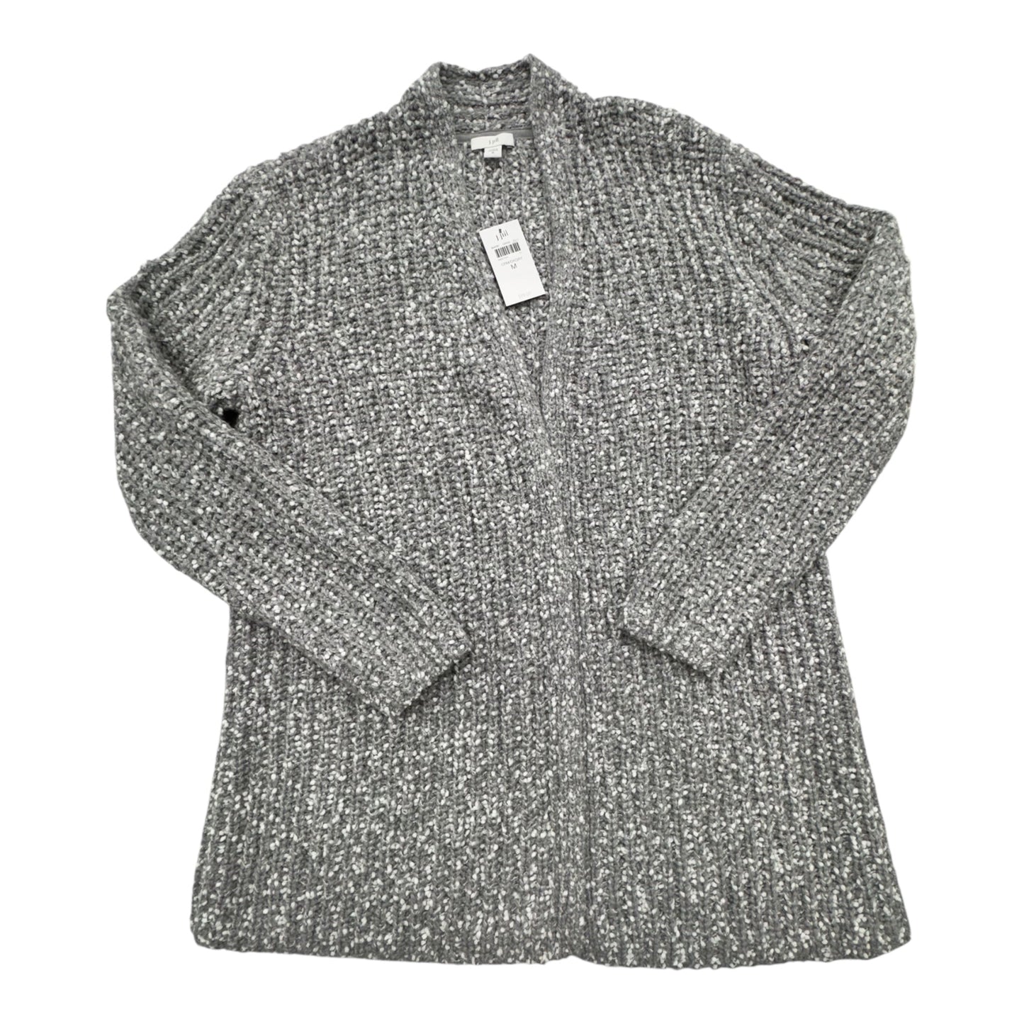 Sweater Cardigan By J. Jill In Ivory, Size:M