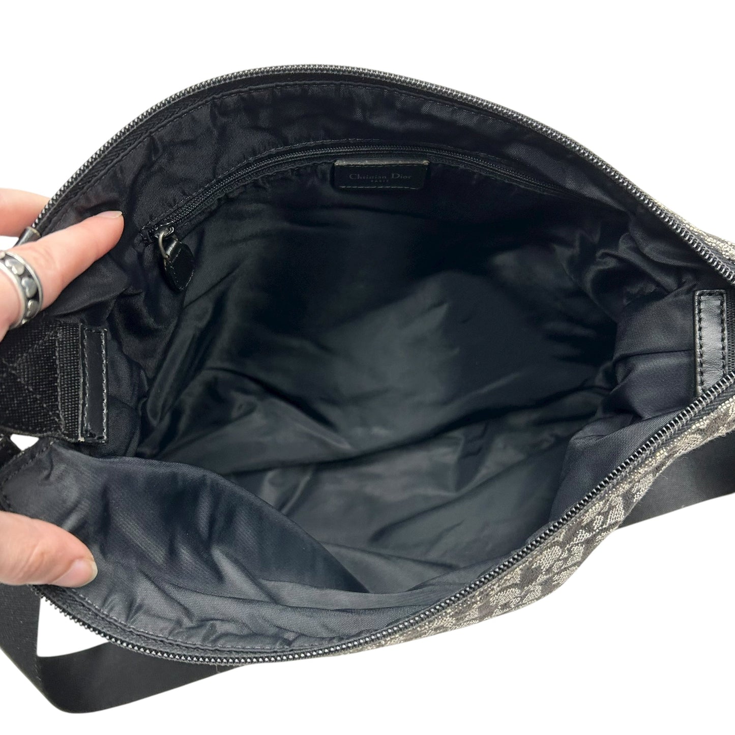 Crossbody Luxury Designer By Dior, Size: Large