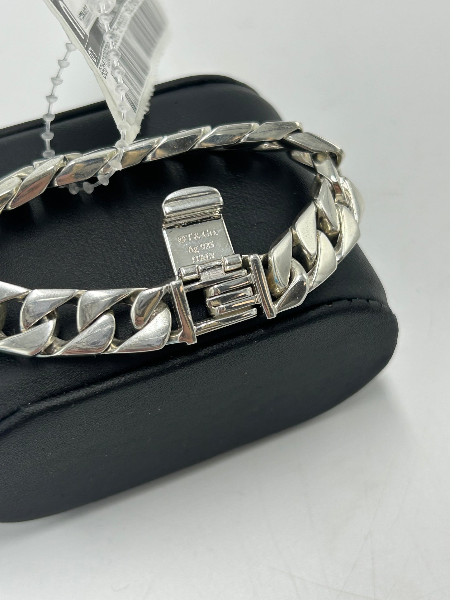 Tiffany & Company 925 Silver Curb Link Luxury Bracelet