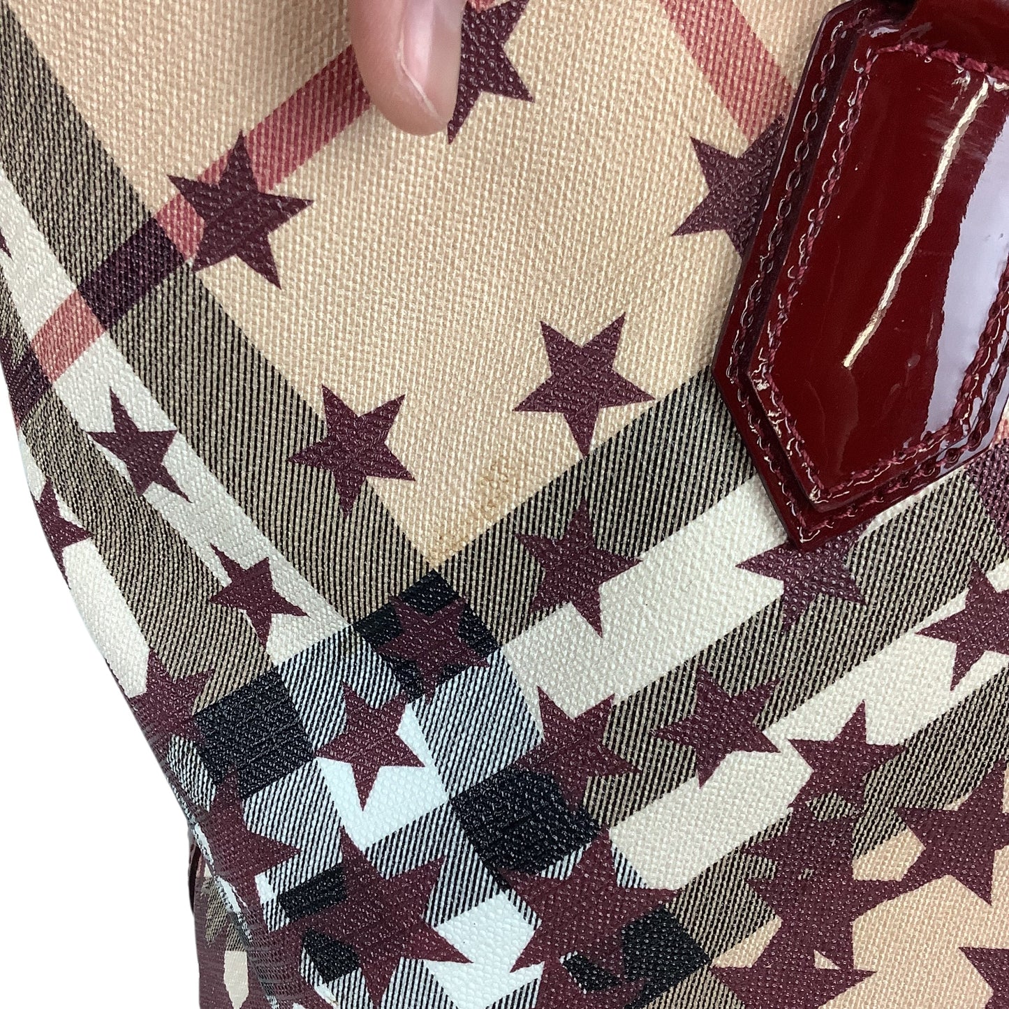 Handbag Luxury Designer By Burberry, Size: Large