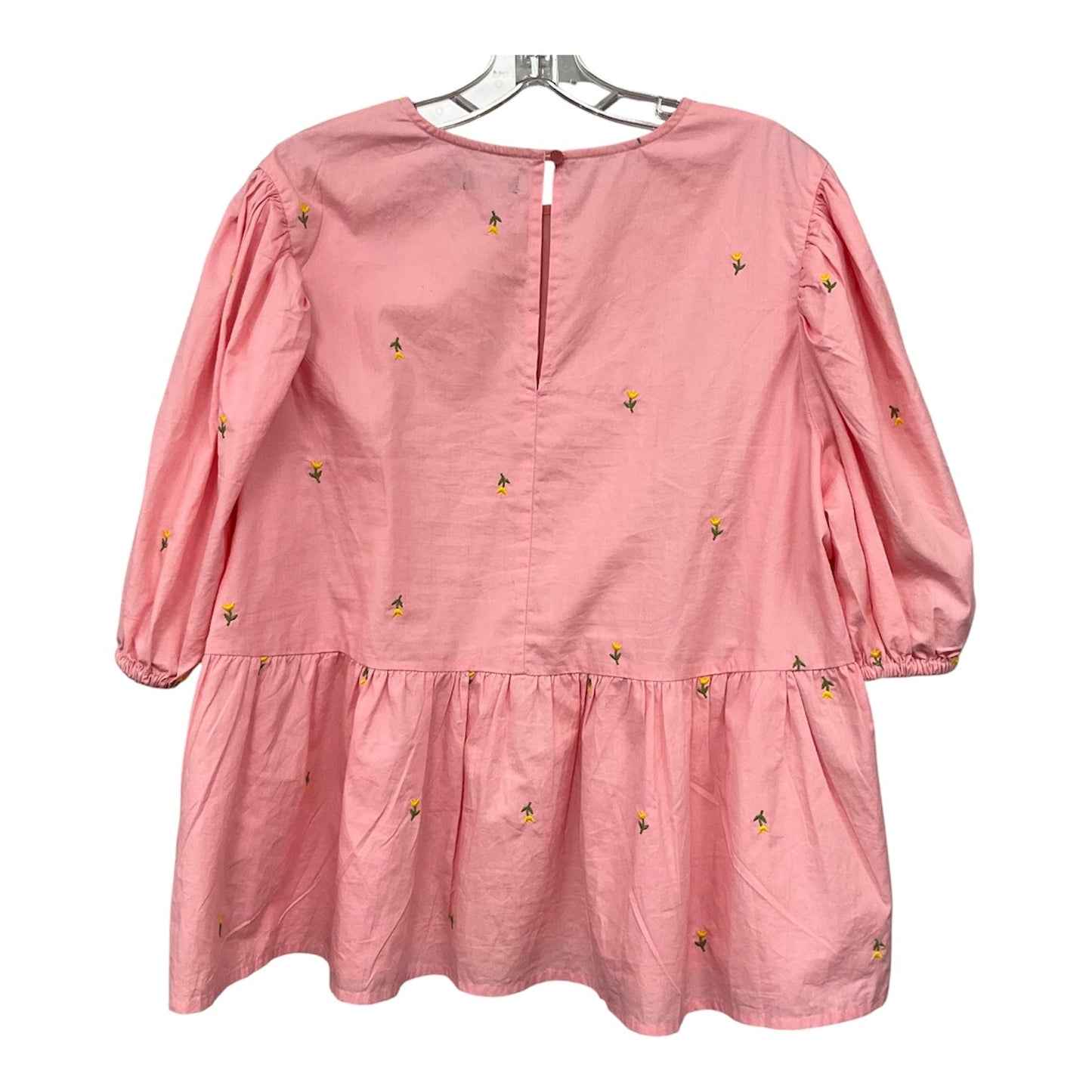 Top Short Sleeve By Boohoo Boutique In Pink, Size: 16