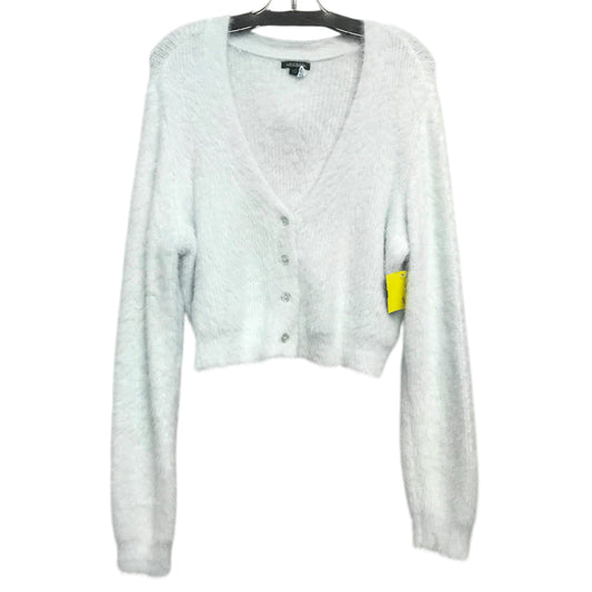 Sweater Cardigan By Wild Fable In Blue, Size:1X