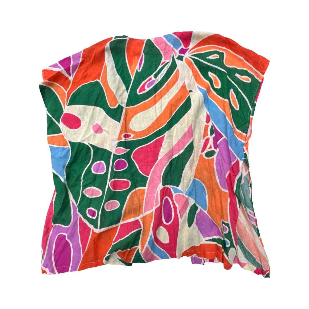 Swimwear Cover-Up By Christian Siriano In Multi, Size:Osfm