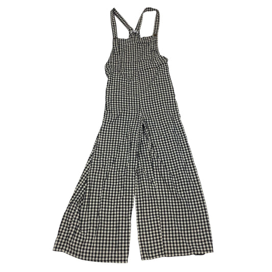 Overalls By Polagram In Black & White, Size:L