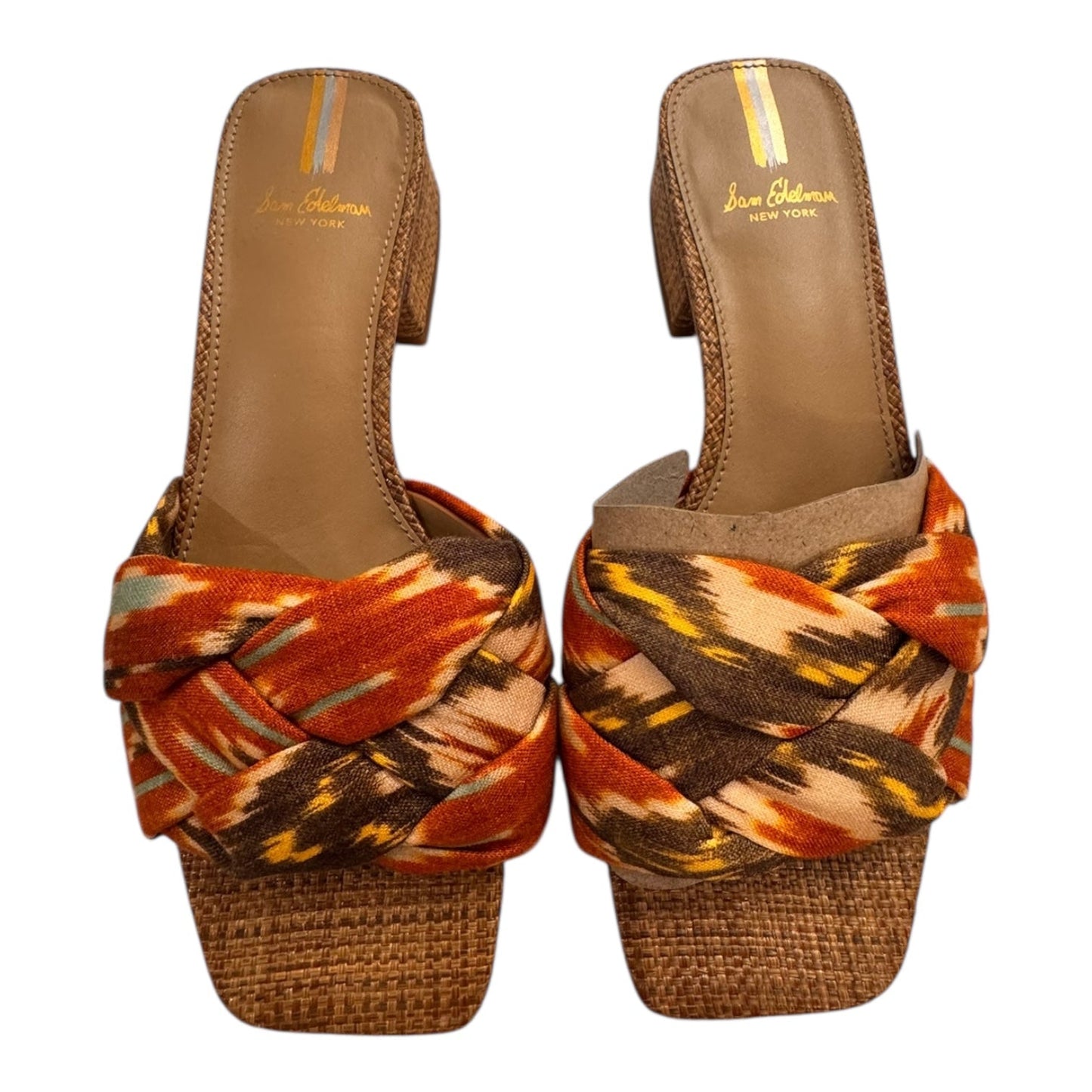 Sandals Heels Block By Sam Edelman In Multi, Size:6