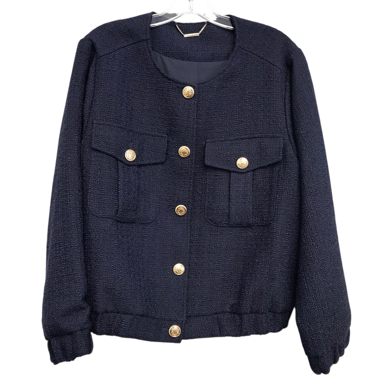 Blazer By Chicos In Navy, Size:L