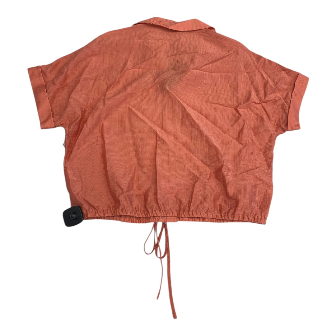 Top Ss By Adrianna Papell In Peach, Size:M