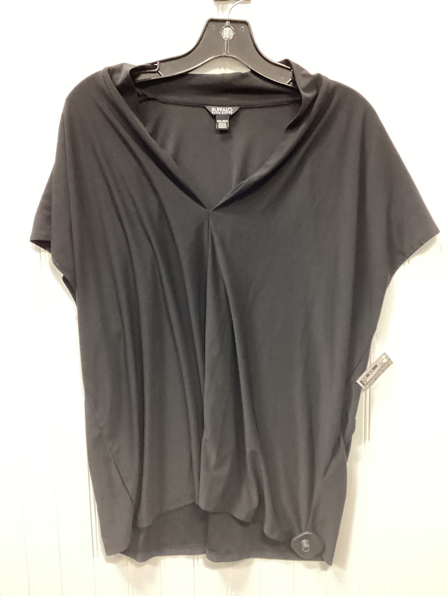 Top Sleeveless By Buffalo David Bitton In Black, Size:1X